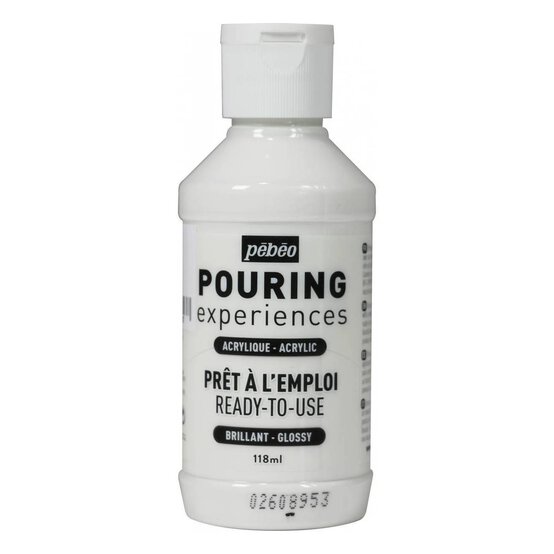 Pebeo Titanium White Pouring Experiences Acrylic 118ml