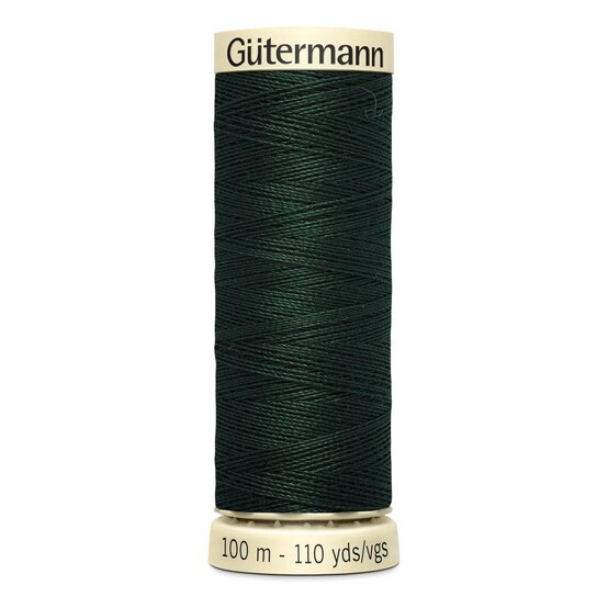 Gutermann Green Sew All Thread 100m (472)