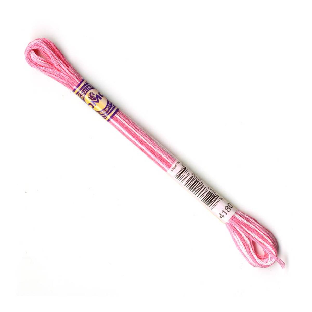 DMC Pink Mouline Variegated Cotton Thread 8m (4180)