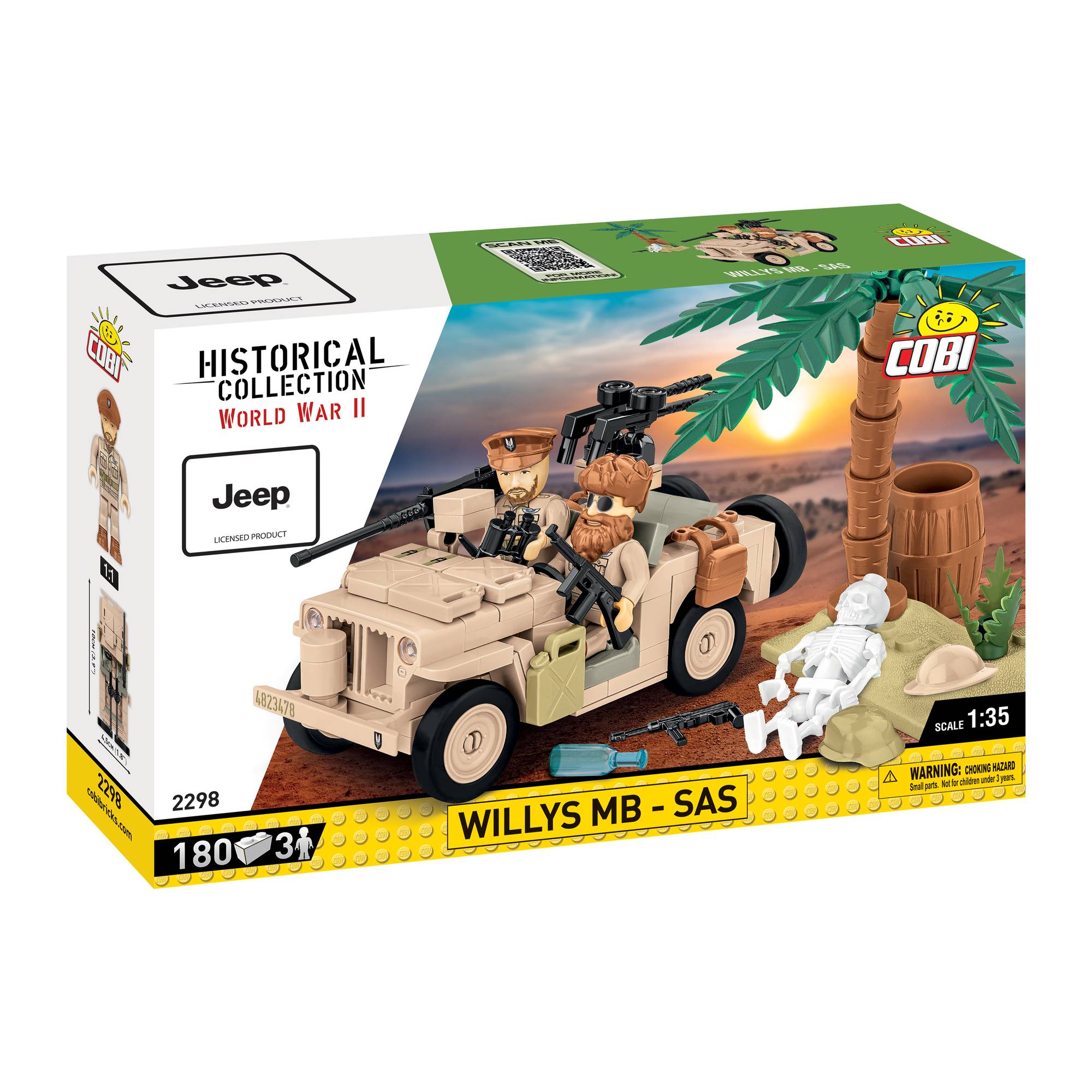 COBI Willys MB-SAS Set 1:35