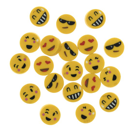 Mini Emoji Erasers 20 Pack