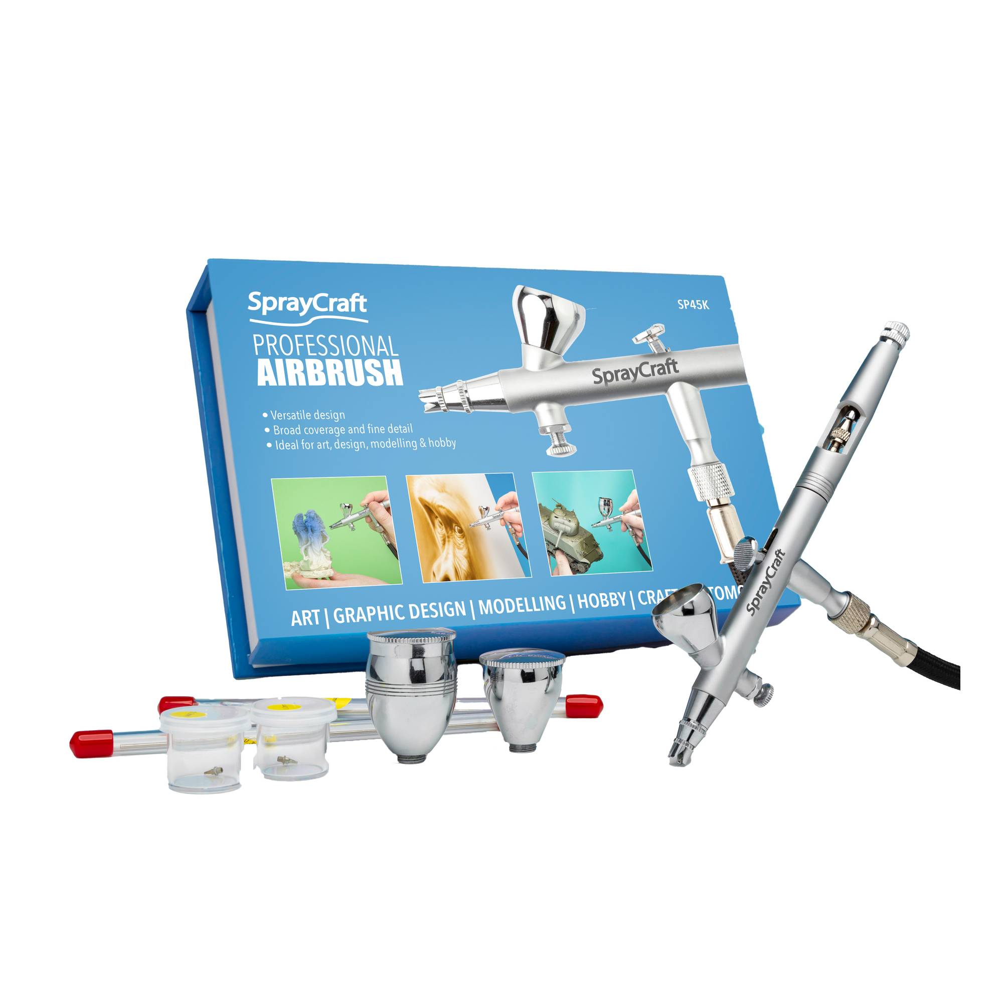 Spraycraft SP45K Professional Airbrush