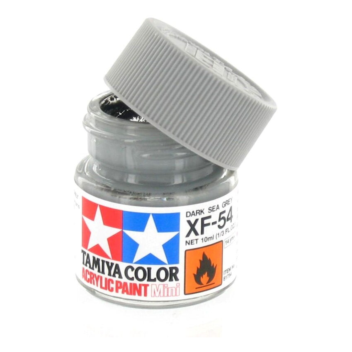 Tamiya Colour Acrylic Paint XF-54 Dark Sea Grey 10ml