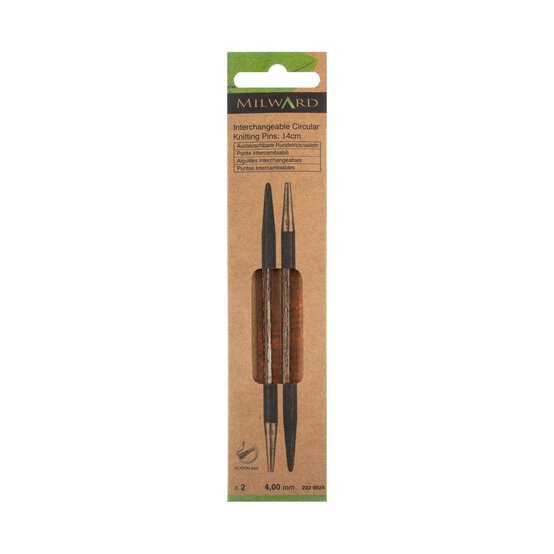 Milward 4mm Circular Interchangeable Knitting Needles