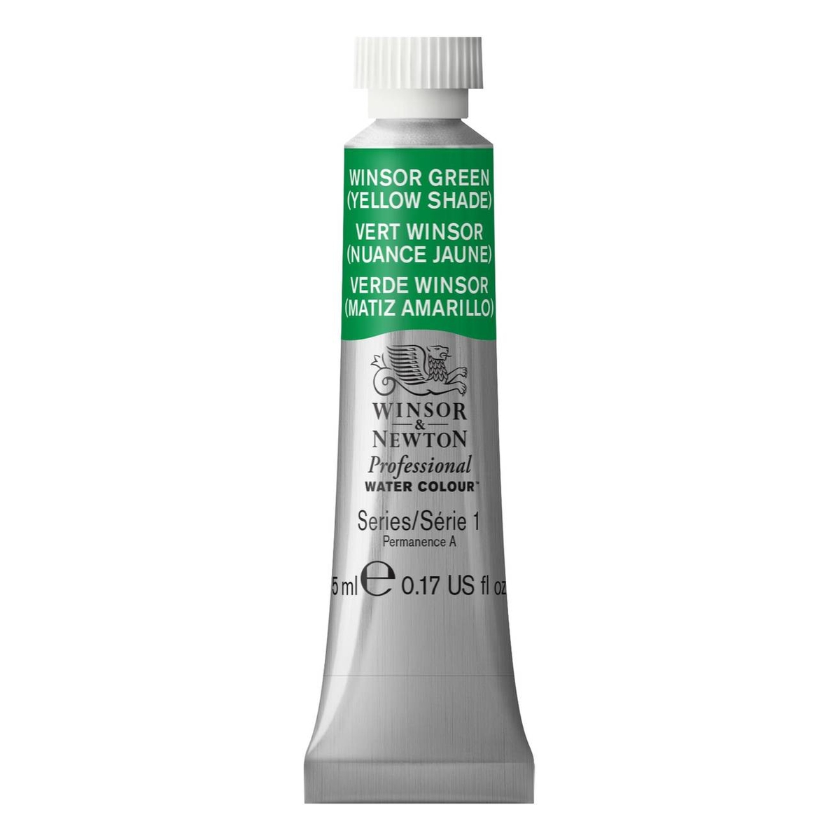 Winsor & Newton Green Yellow Professional Watercolour Tube 5ml