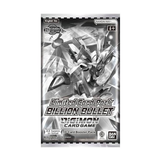 Digimon Card Game: Limited Card Pack Billion Bullet