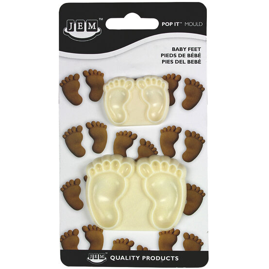JEM Easy Pops Baby Feet Silicone Mould
