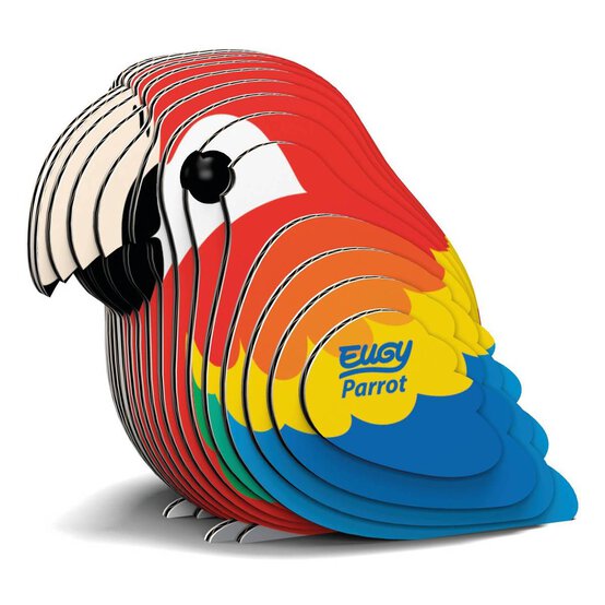 Eugy 3D Parrot Model