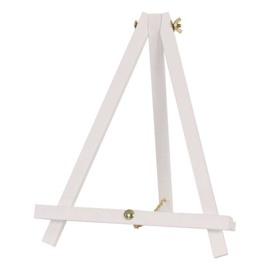 White Mini Tripod Table Easel 24 x 20 x 30cm