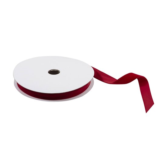 Trimits Red Velvet Ribbon by the Metre 16mm