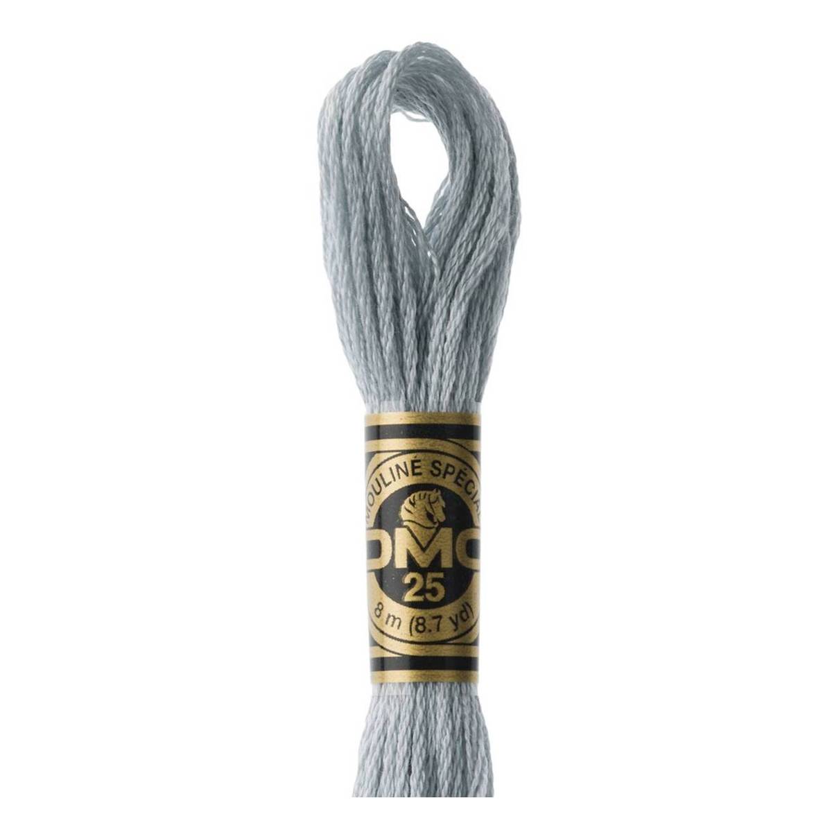 DMC Grey Mouline Special 25 Cotton Thread 8m (168)