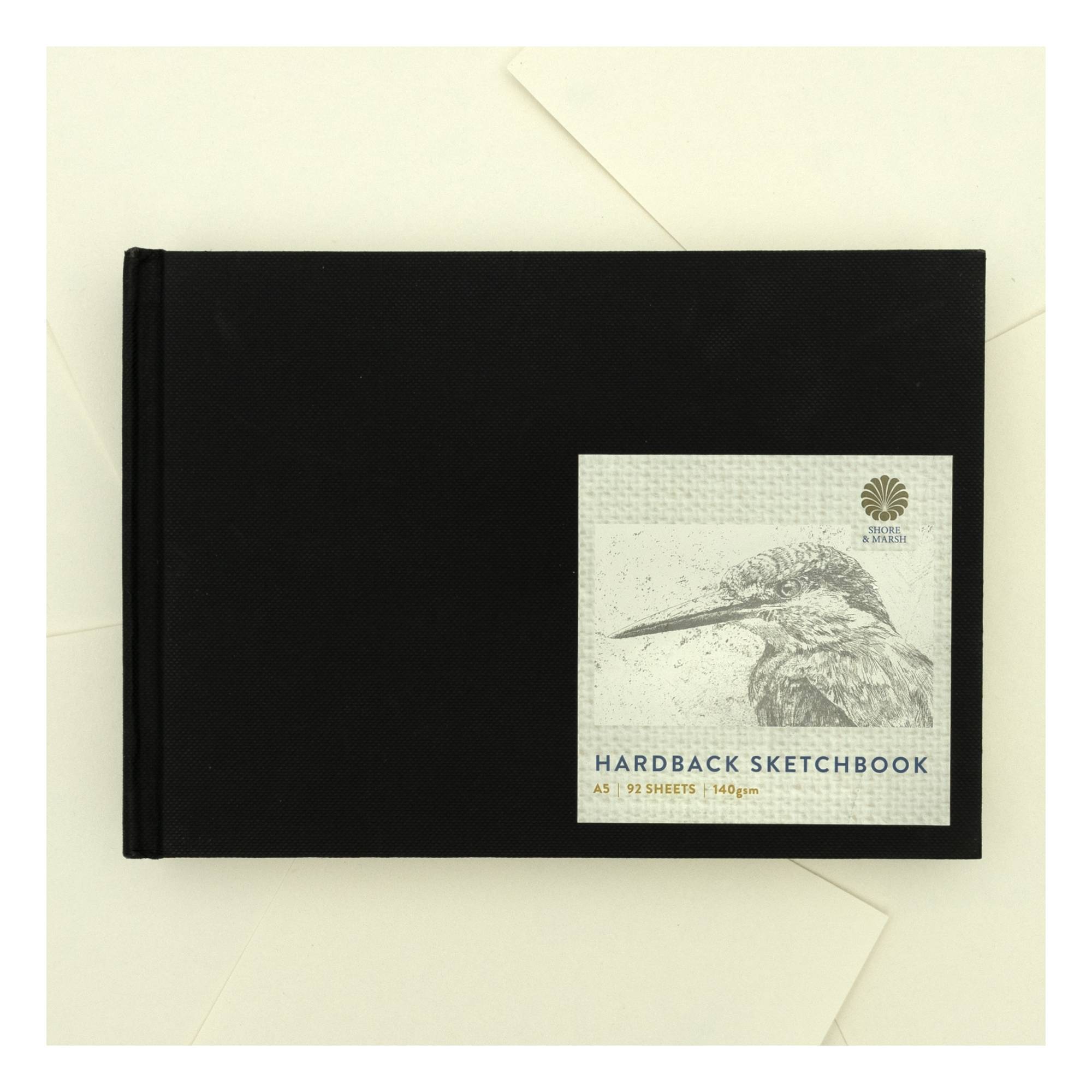 Shore & Marsh Landscape Hardback Sketchbook A5 92 Sheets