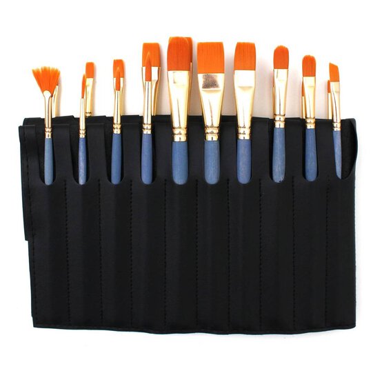 Gold Taklon Brushes 20 Pack