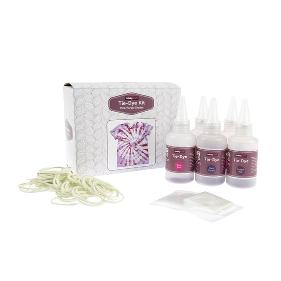 Pink and Purple Tie-Dye Kit