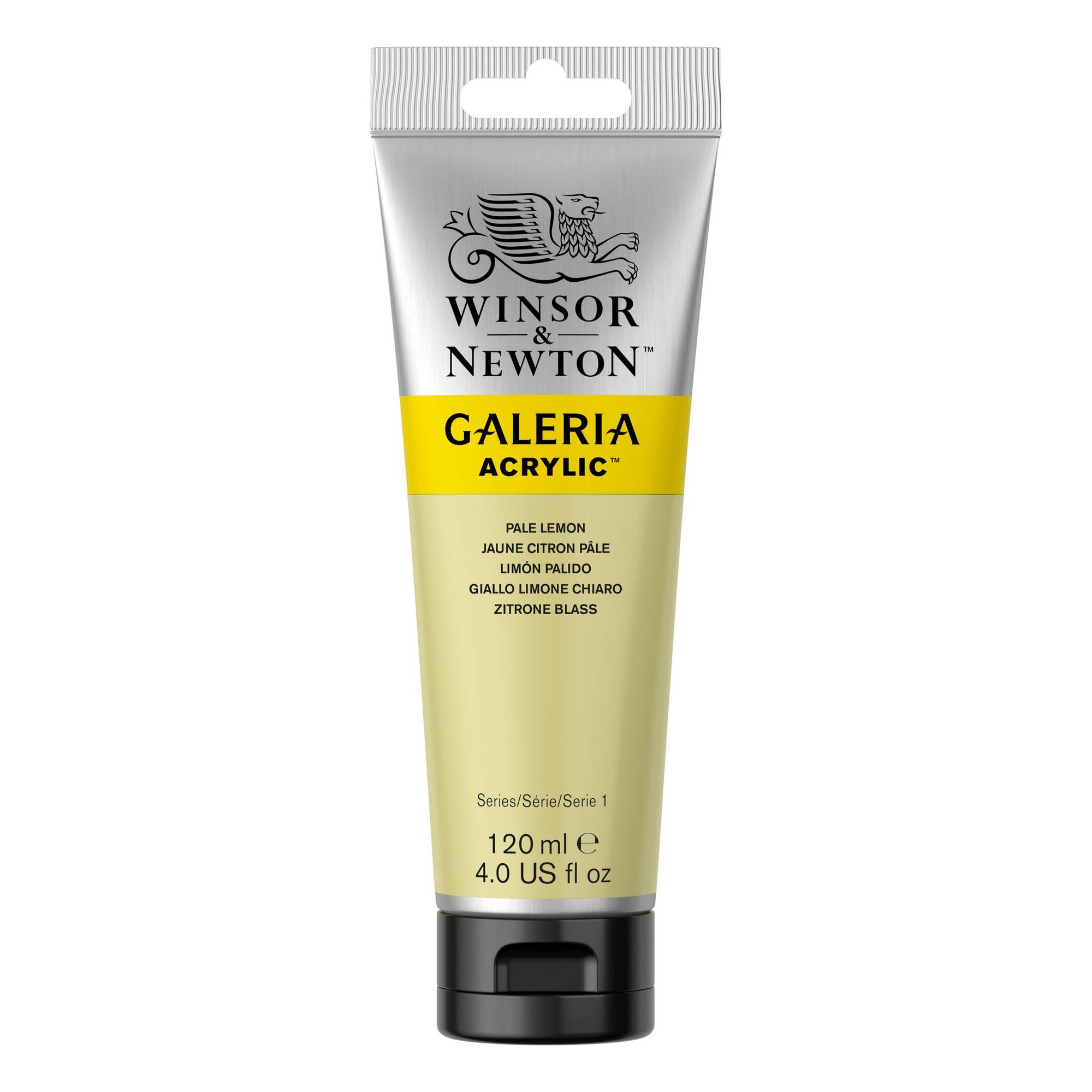 Winsor & Newton Galeria Pale Lemon Acrylic Paint 120ml