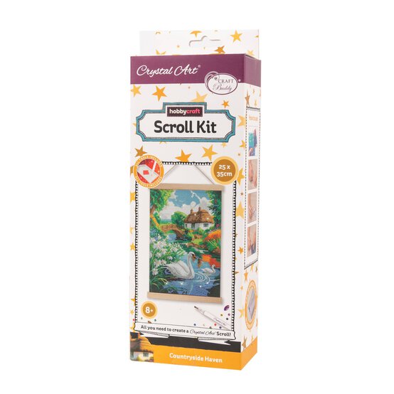 Crystal Art Country Haven Scroll Kit
