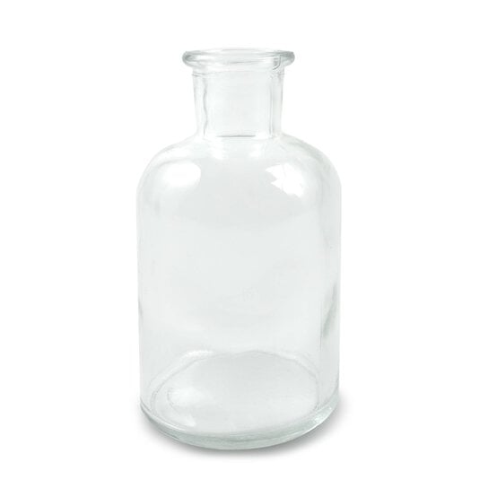 Transparent Glass Bottle 10.5cm