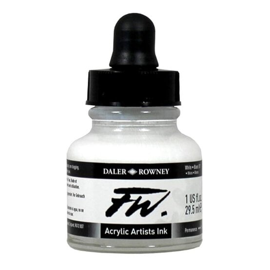 Daler-Rowney White FW Artists Ink 29.5ml