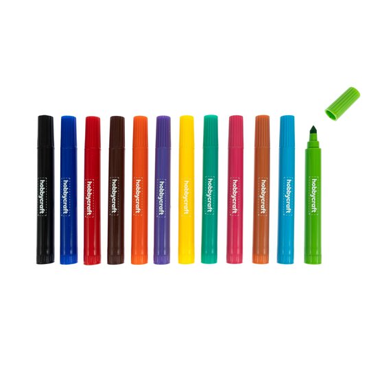 Felt Tip Pens 12 Pack