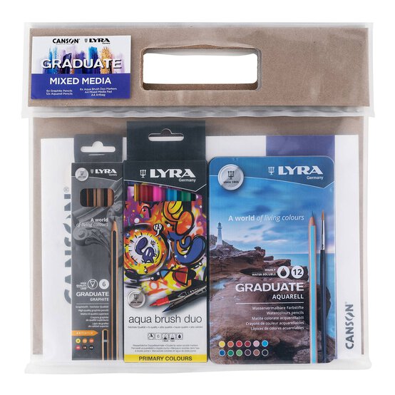 Lyra Graduate Mixed Media Set A4