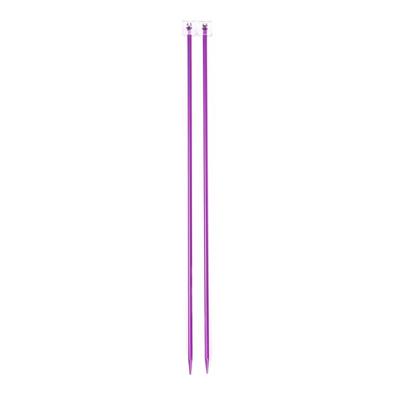 Knitcraft Purple Knitting Needles 4.5mm