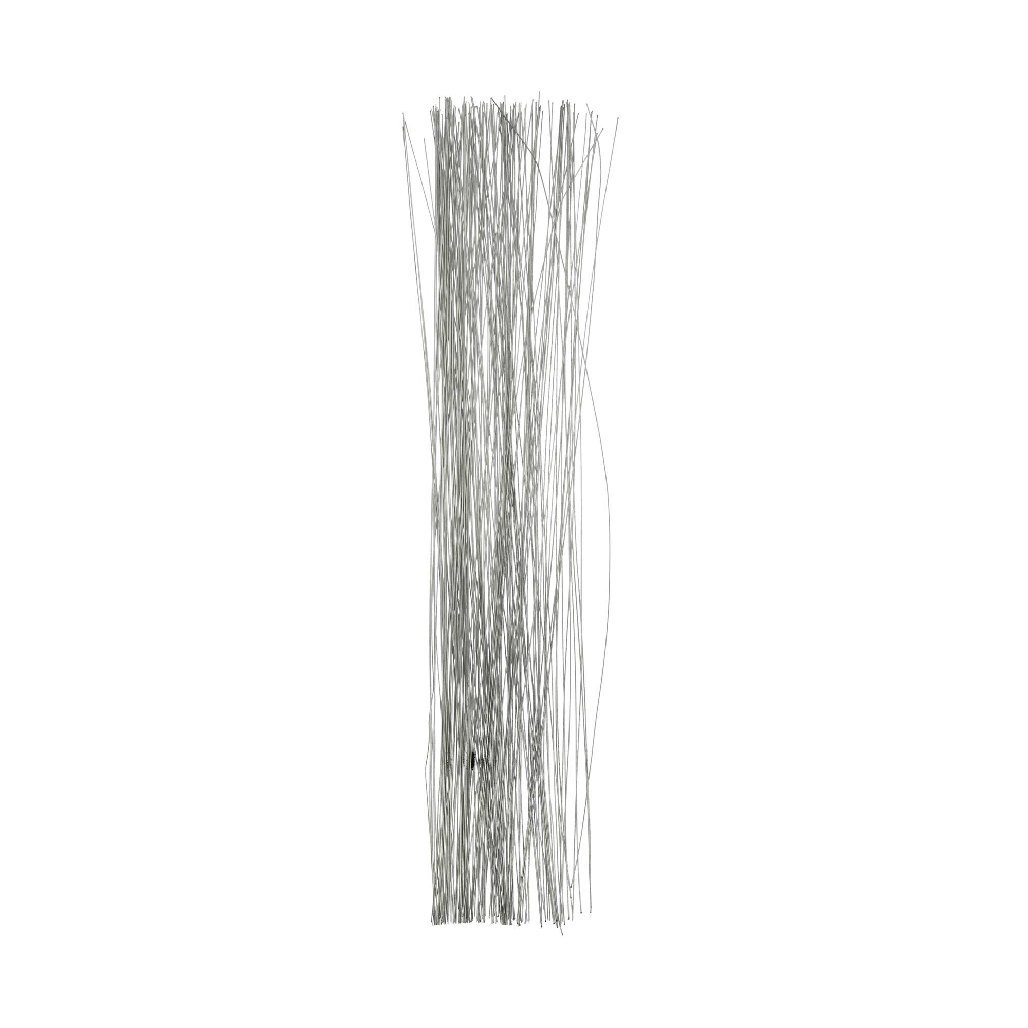Silver Effect Floral Hobby Wire 15g