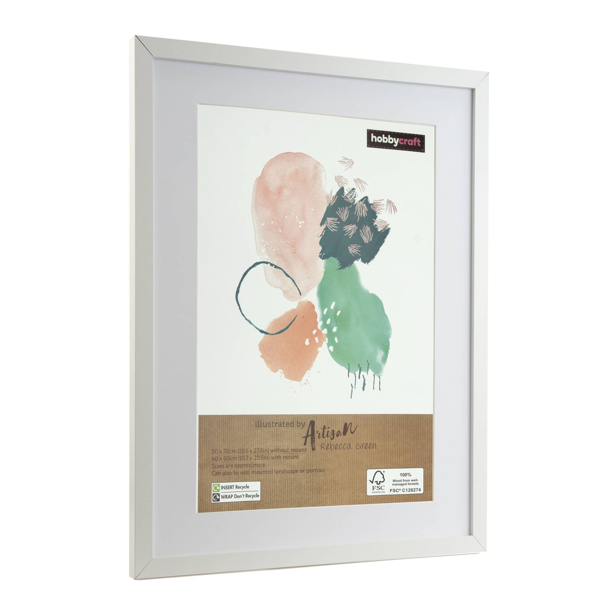 White Picture Frame 50cm x 70cm