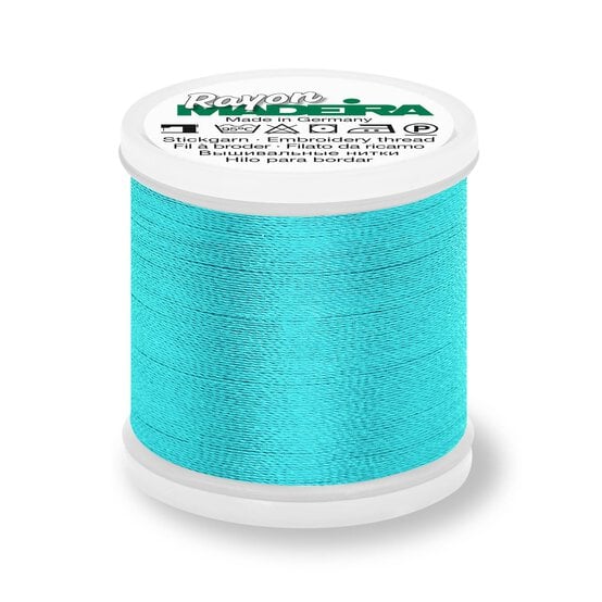 Madeira Turquoise Rayon 40 Thread 200m (1094)