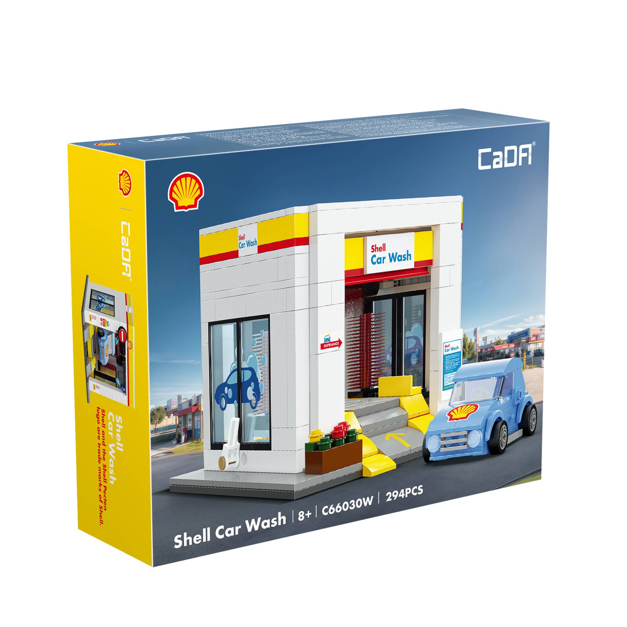CaDA Shell Car Wash 294 Pieces