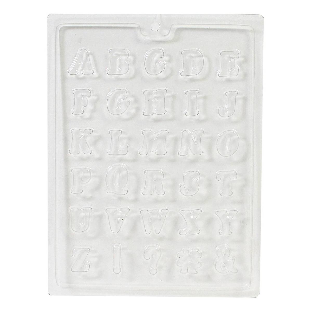 Alphabet Chocolate Mould