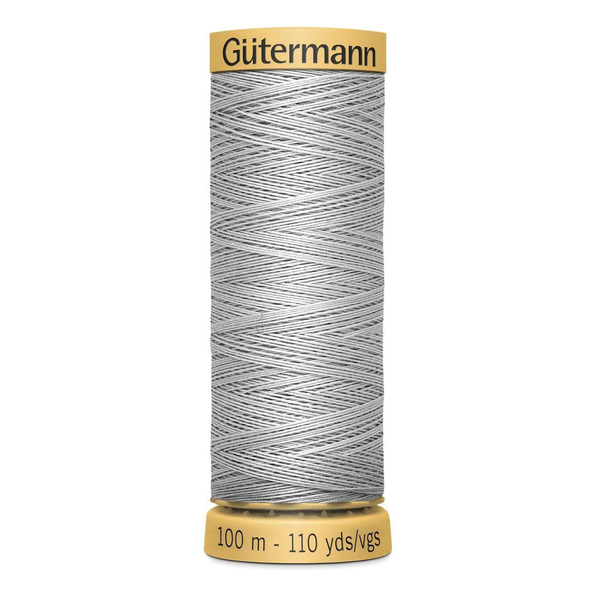 Gutermann Grey Cotton Thread 100m (618)