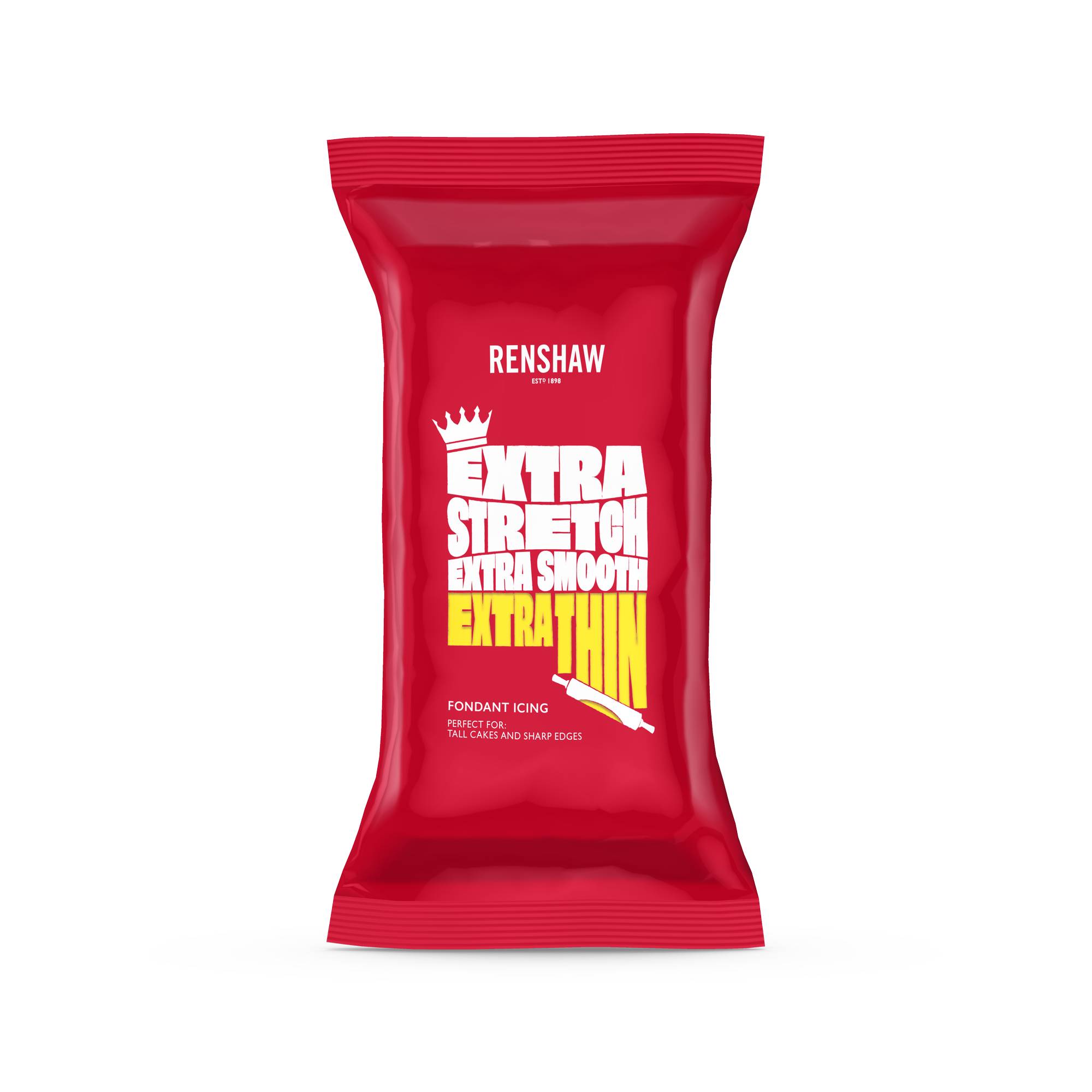 Renshaw Yellow Extra Ready To Roll Icing 1kg