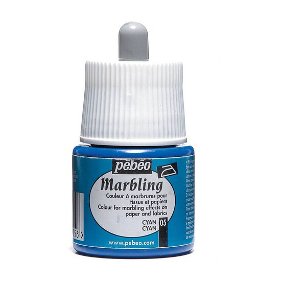 Pebeo Cyan Marbling Ink 45ml