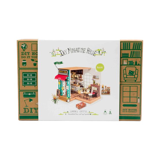 Rolife Simon’s Coffee Miniature House Kit