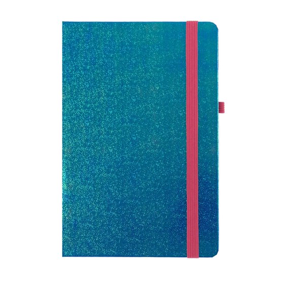 Metallic Blue Notebook A5