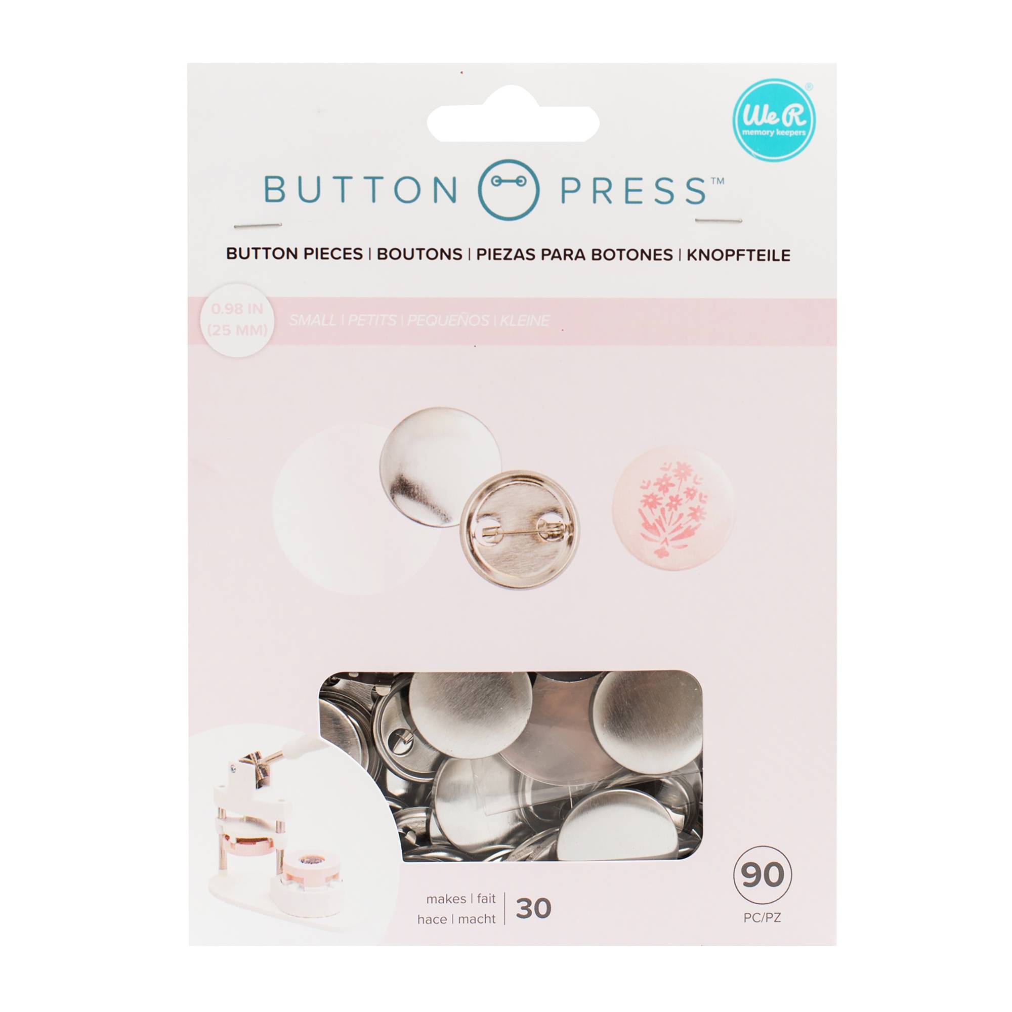 We R Makers Button Press Button Pieces