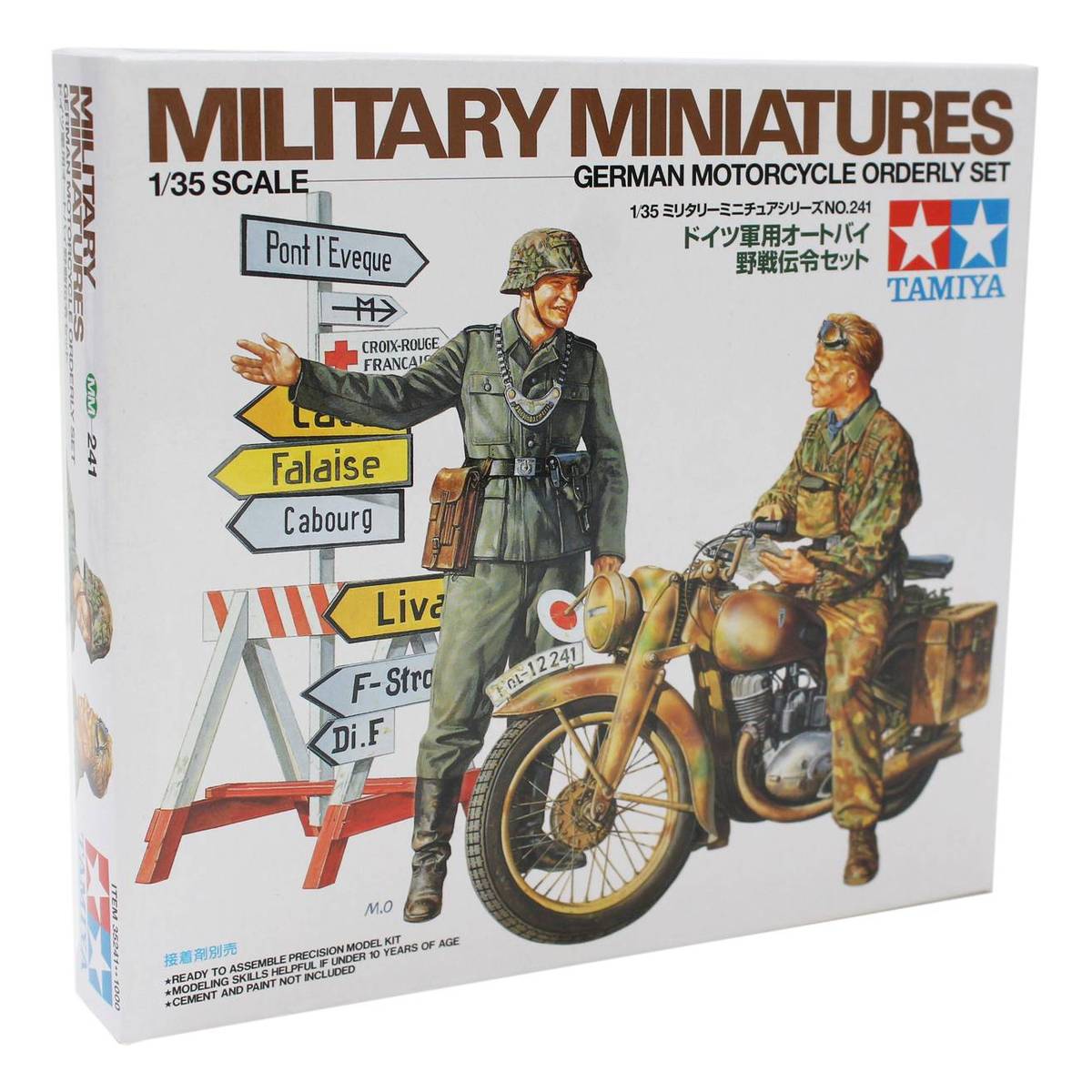 Tamiya German Motorcycle Orderly Model Kit 1:35