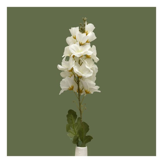 White Stock Stem 85cm