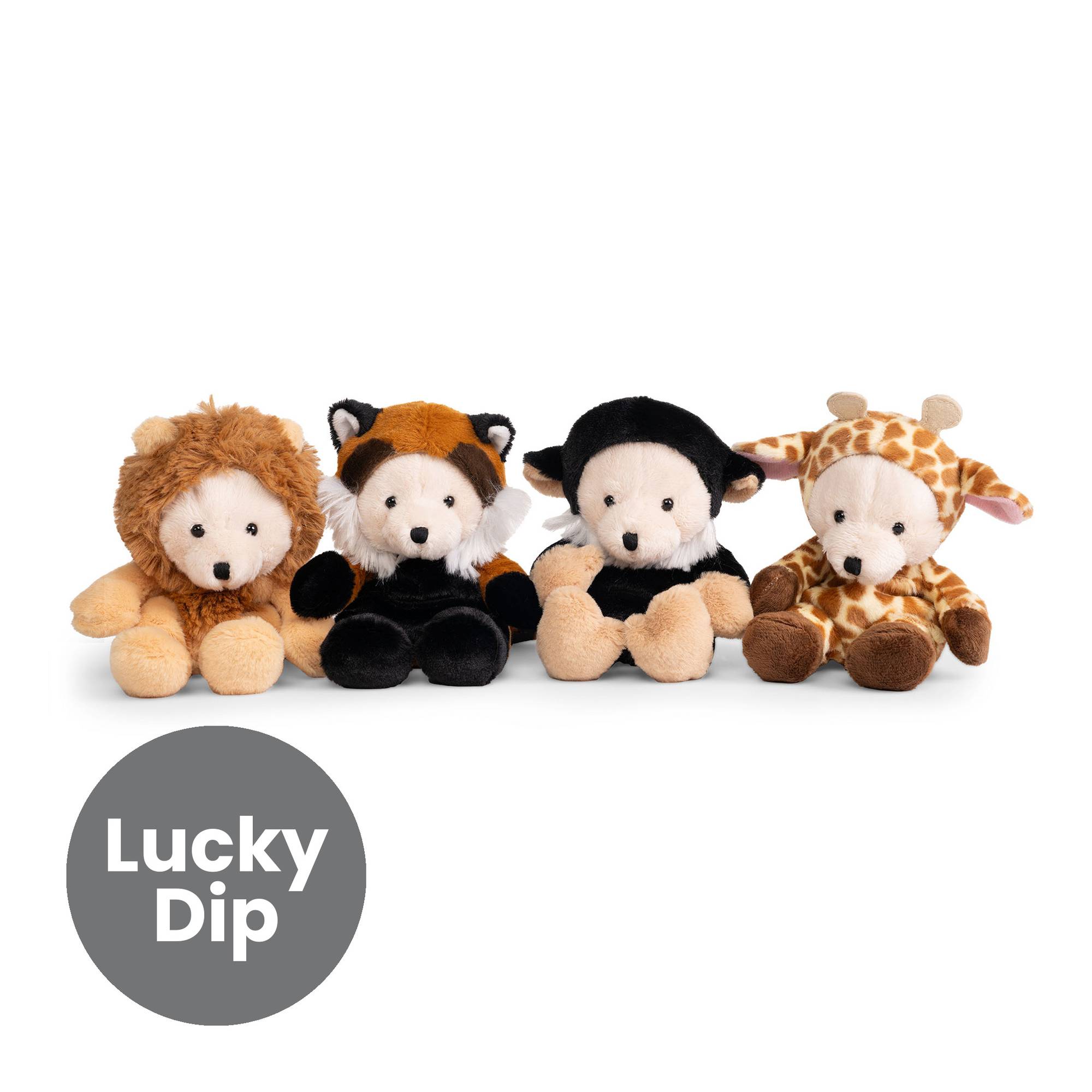 Assorted Living Nature Play Safari Animal Plush