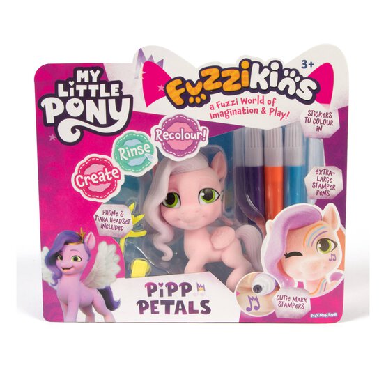 My Little Pony Fuzzikins Pipp Petals