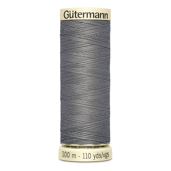 Gutermann Grey Sew All Thread 100m (496)