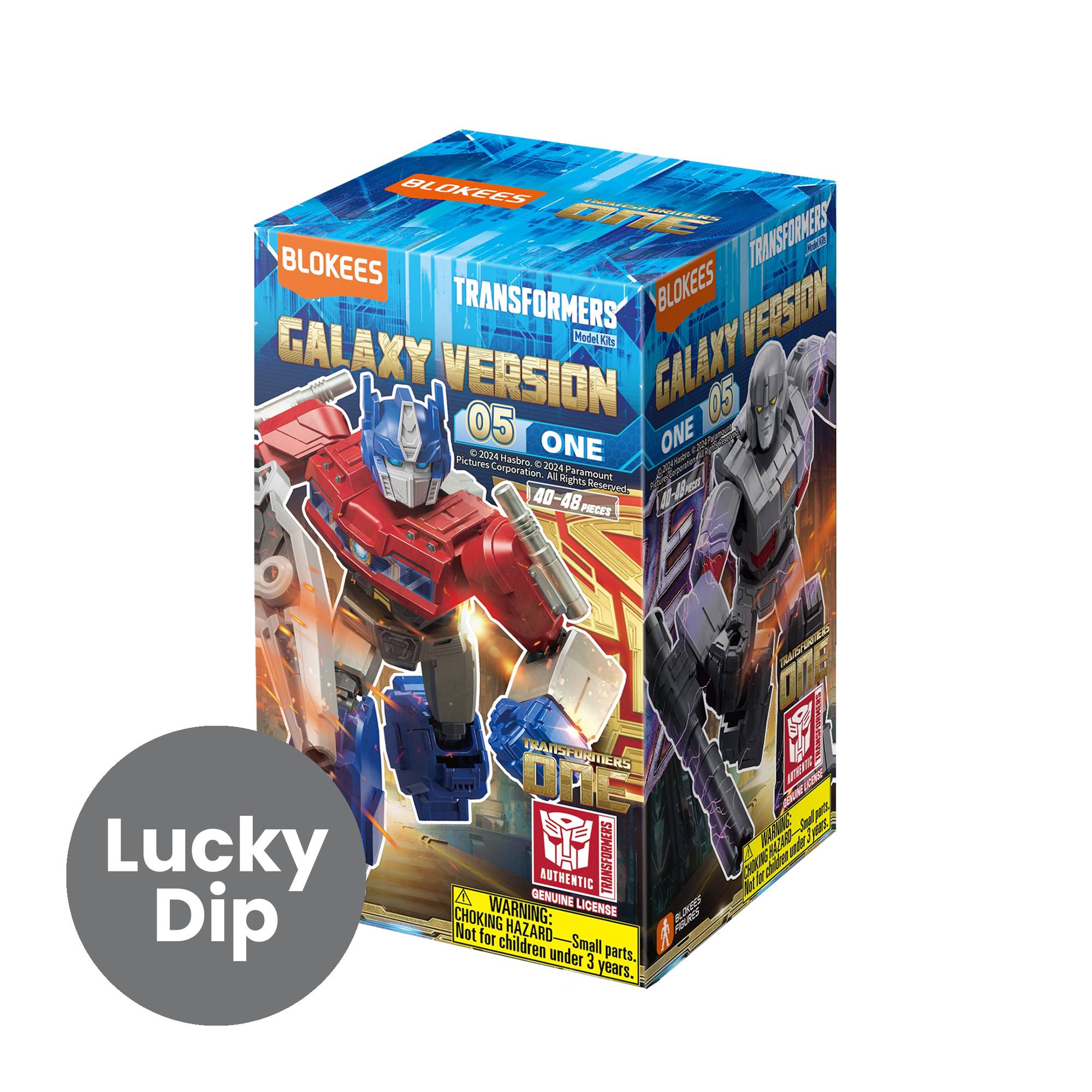 Assorted Blokees Transformers Galaxy Version 05 ONE Model Kit