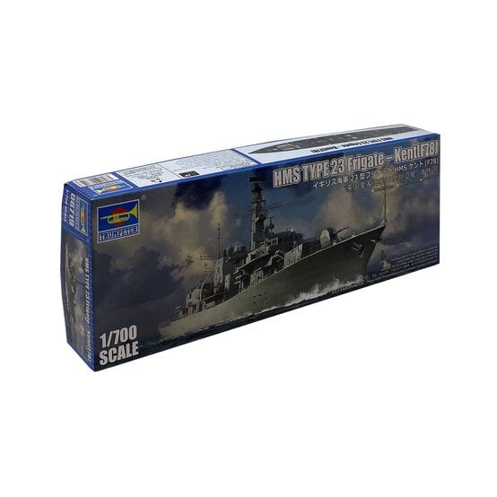 Trumpeter HMS Kent F78 Type 23 Frigate Model Kit 1:700