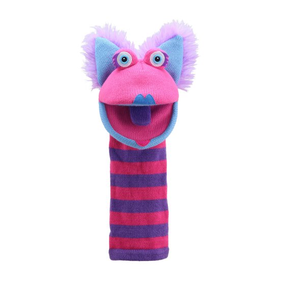 Eco Sockette Kitty Puppet