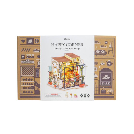 Rolife Emily’s Flower Shop Miniature House Kit