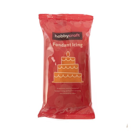 Orange Fondant Icing 250g