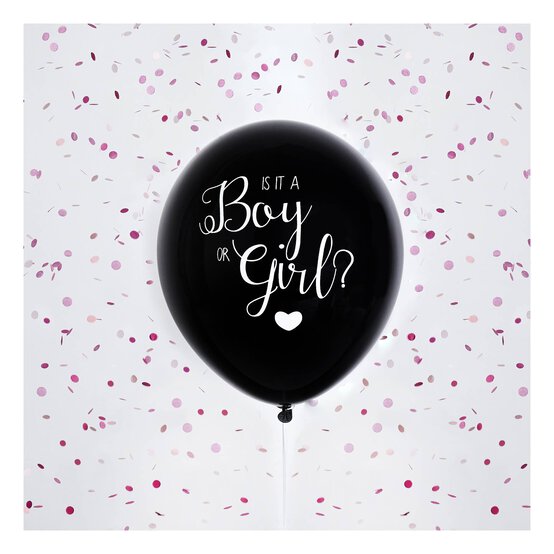 Large Pink Gender Reveal Balloon