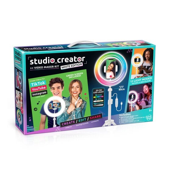 Studio Creator Video Maker Kit White Edition