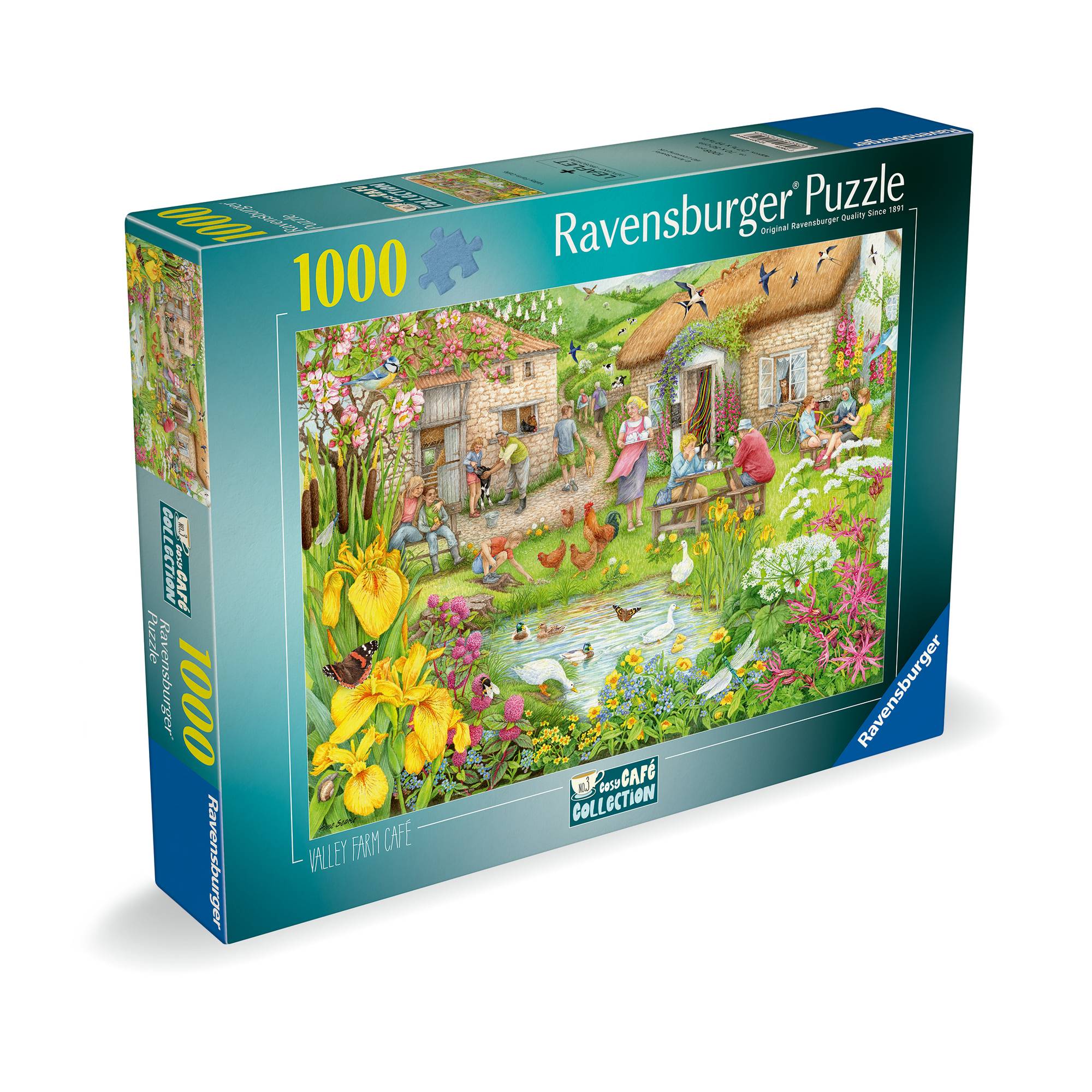 Ravensburger Valley Farm Caf&eacute; Jigsaw Puzzle 1000 Pieces