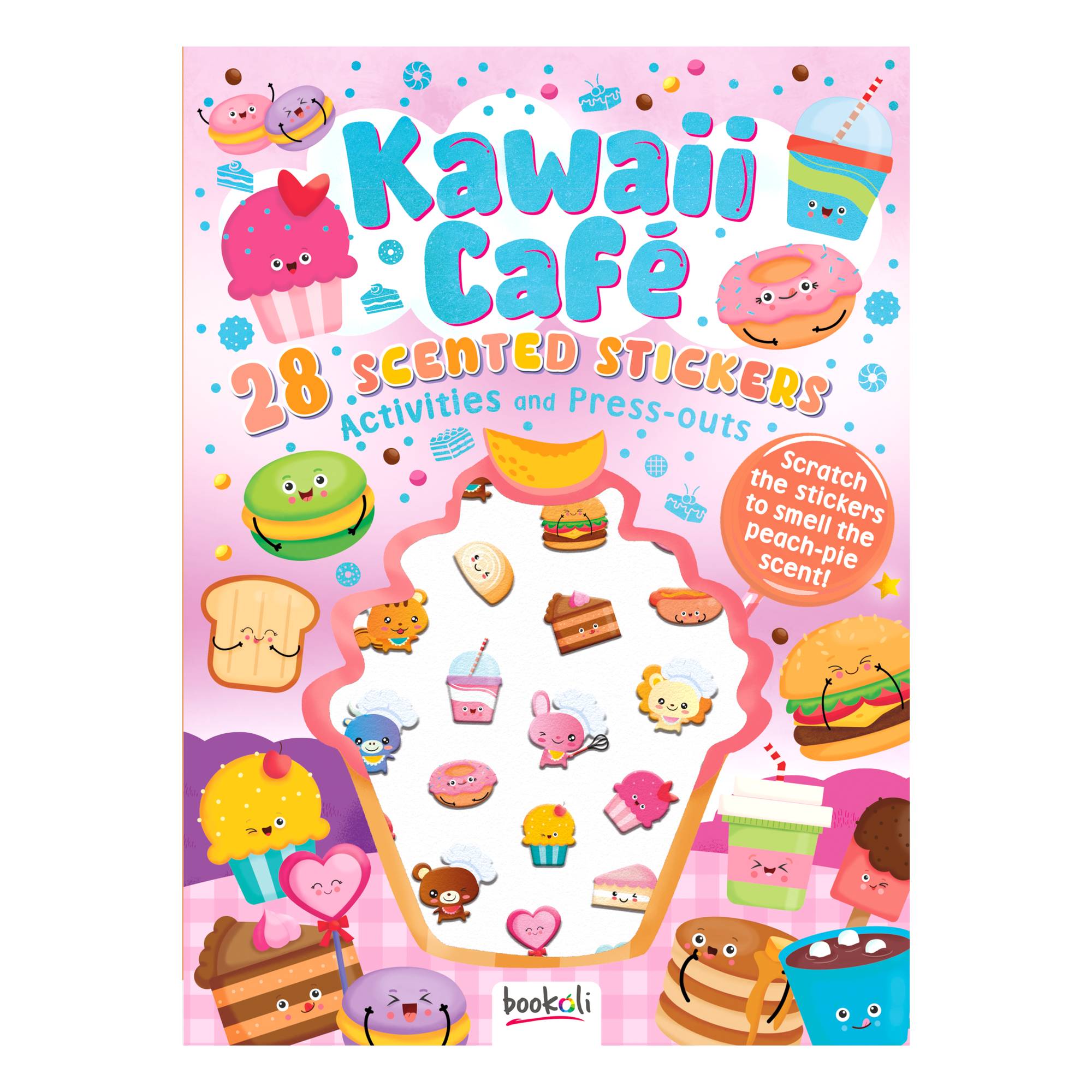 Kawaii Cafe Activity Book